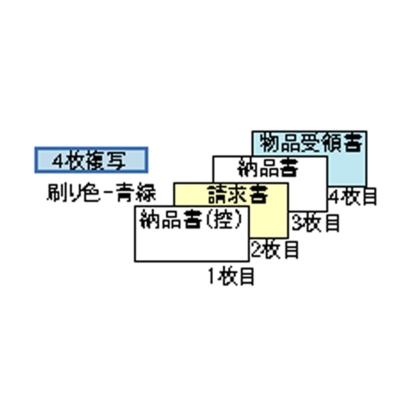 パナシア】 ヒサゴ BP01024P ベストプライス版 納品書 請求・受領付 4P