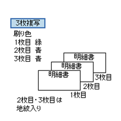 パナシア】 ヒサゴ SB776C 給与明細書 【密封式】 3P (1,000セット)