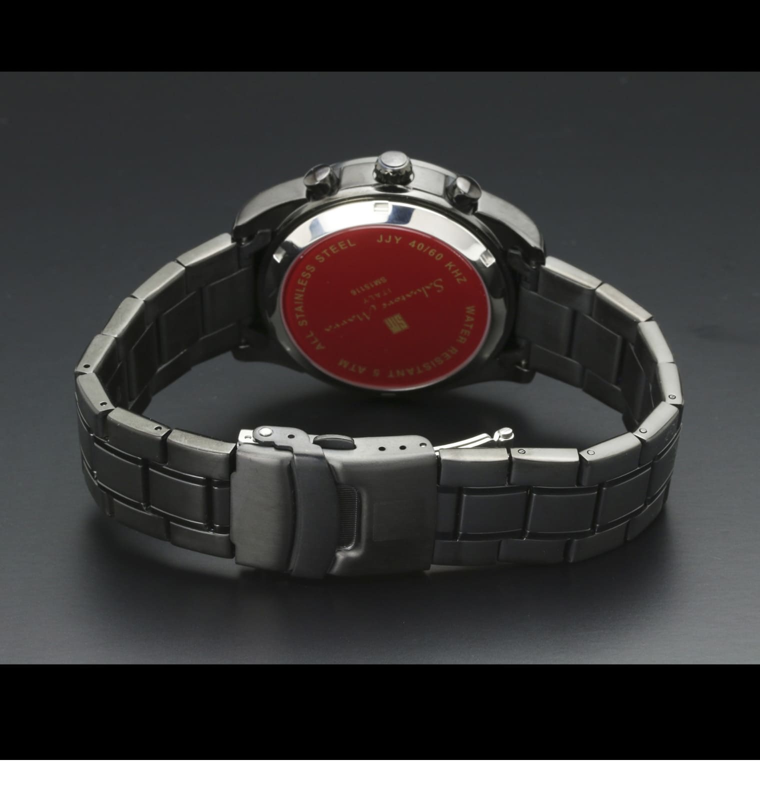 パナシア】 Salvatore Marra 腕時計 メンズ SM15116 BKBKSV クオーツ