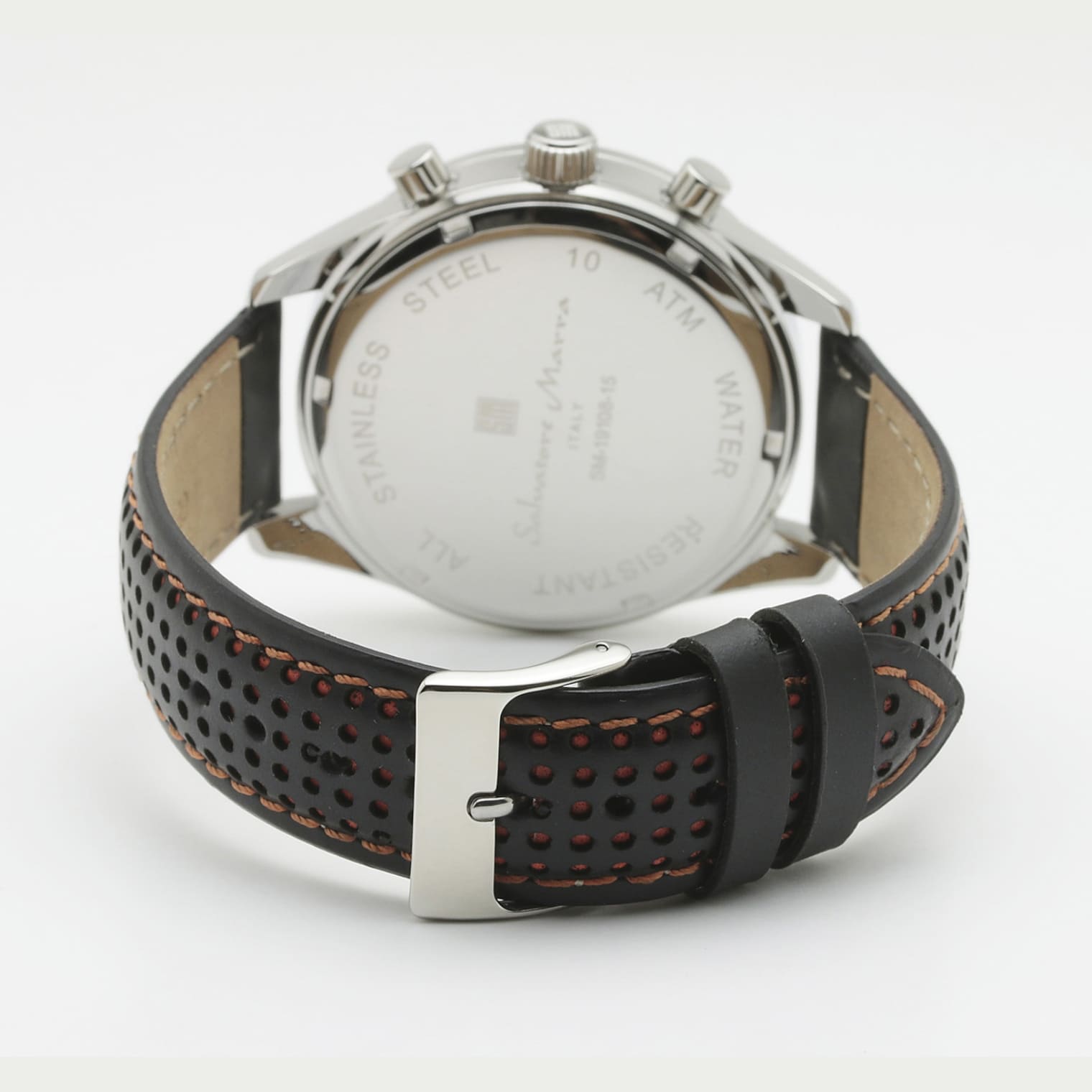 パナシア】 Salvatore Marra 腕時計 メンズ SM19108 SSBKOR2 クオーツ