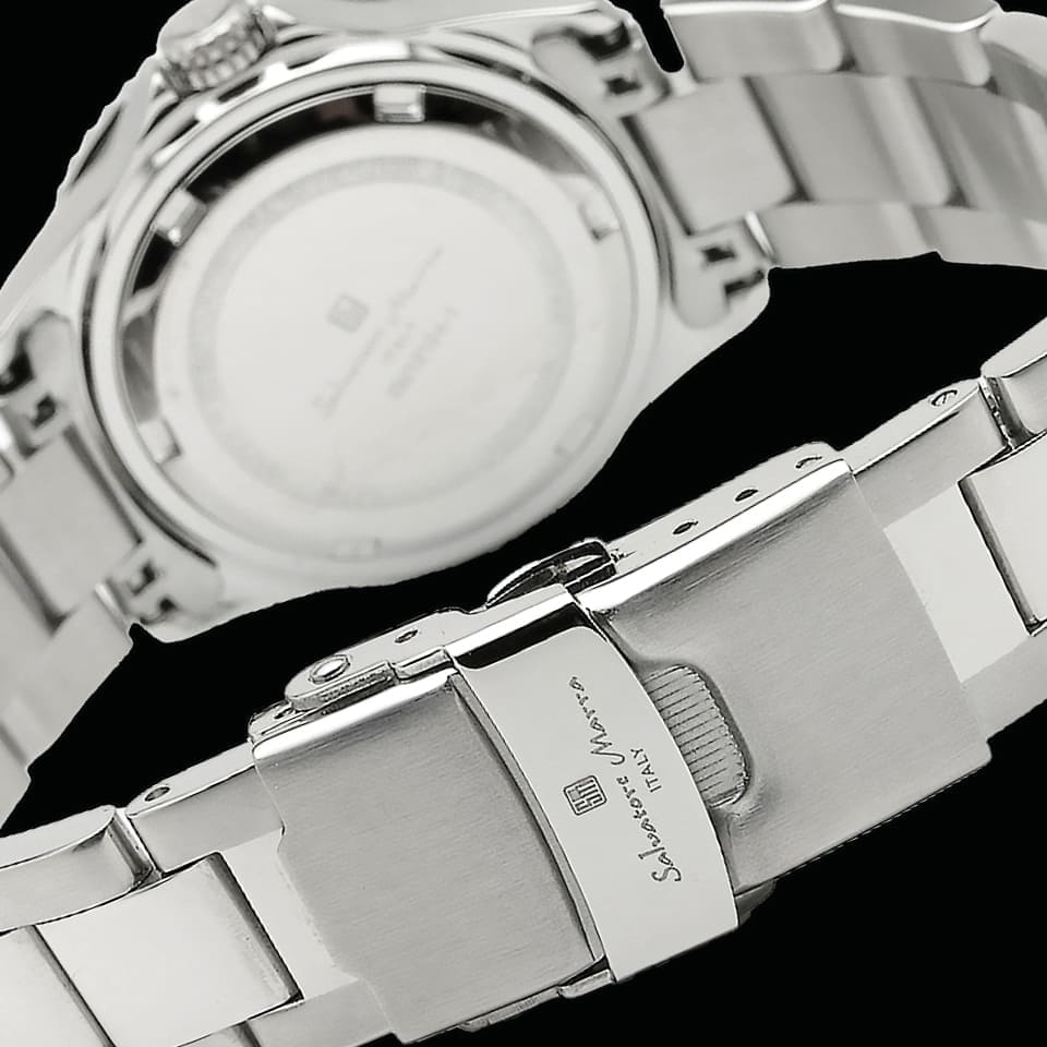 パナシア】 Salvatore Marra 腕時計 レディース SM19154 SSBK